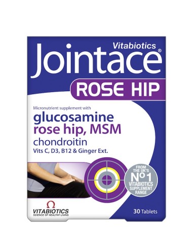 Vitabiotics Jointace Rose Hip, Msm 30tabs - 5021265222513