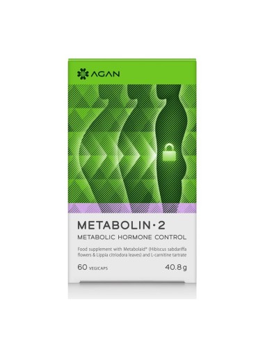 Agan Metabolin 2 Σταθεροποιεί Το Σωματικό βάρος & Ισορροπεί Τις Μεταβολικές Ορμόνες 30vcaps - 5060406350241