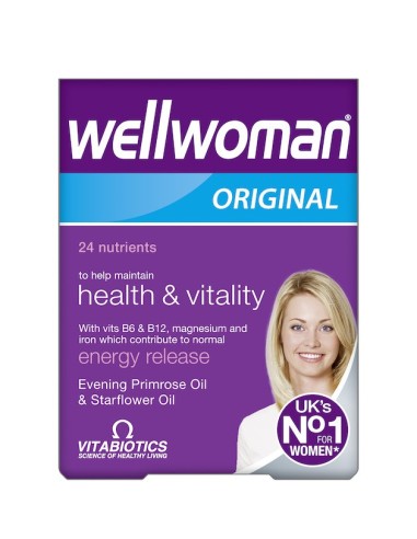 Vitabiotics Wellwoman Original 30caps - 5021265222001