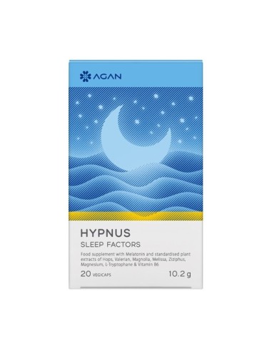 Agan Hypnus Sleep Factors 20caps - 5060406350135