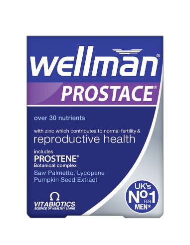 Vitabiotics Wellman prostace 60tabs - 5021265243518