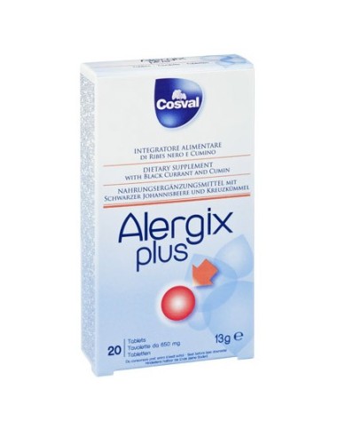 Cosval Alergix Plus 20tabs - 8021685012029