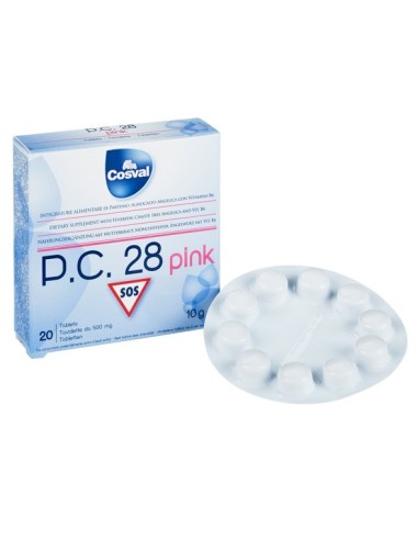 Cosval P.C. 28 Pink 20tabs Ειδικό Παυσίπονο Για Γυναίκες - 8021685012074