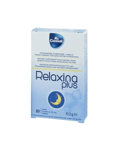 Cosval Relaxina Plus 20tabs - 8021685012456