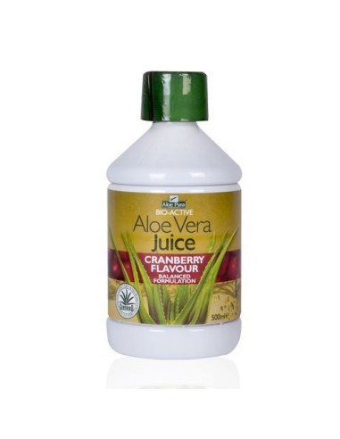 Optima Aloe Vera Juice with cranberry 500ml - 5029354000738