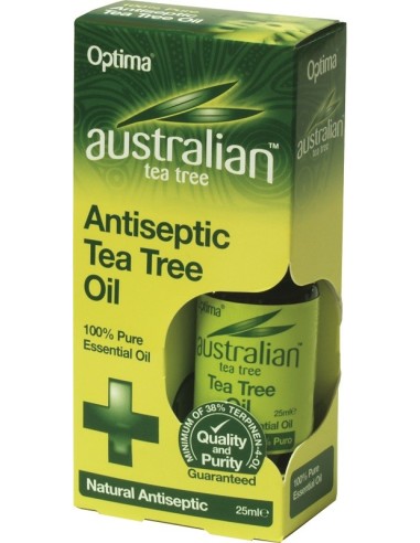 Optima Antiseptic Tea Tree Oil 25ml - 5029354008291