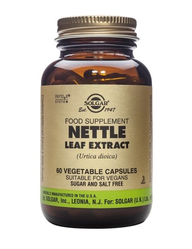 Solgar Nettle Leaf Extract 60veg.caps - 033984041448
