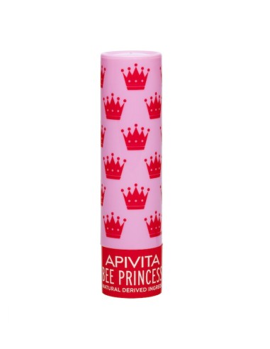 Apivita Lip Care Bee Princess Bio - Eco Με Βιολογικό Βερίκοκο & Βιταμίνες  4,4g - 5201279088323