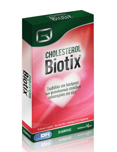 Quest Cholesterol Biotix 30caps - 5022339775010