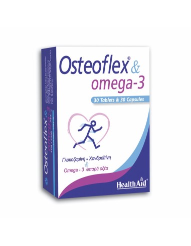 Health Aid Osteoflex & Omega-3 30tabs+30caps - 5019781056118