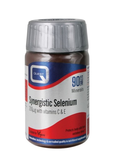 Quest Synergistic Selenium 200mg 30tabs - 5205965115072