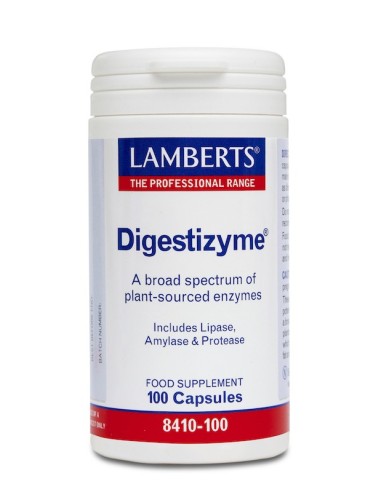 Lamberts Digestizyme 100caps - 5055148403003