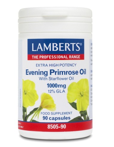 Lamberts Evening Primrose Oil 1000mg 90caps - 5055148400507