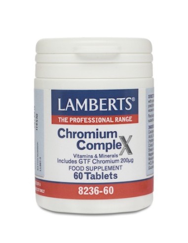 Lamberts Chromium Complex 60tabs - 5055148402020