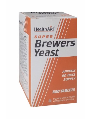 Health Aid Brewers Yeast Μαγιά 500tabs - 5019781010721