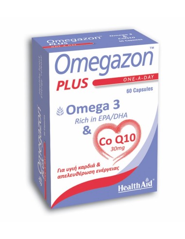 Health Aid Omegazon Plus 60caps - 5019781041800