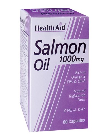 Health Aid Salmon Oil 60caps - 5019781000647