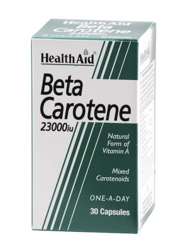 Health Aid Beta Carotene 30caps - 5019781000104