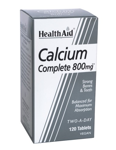 Health Aid Calcium 800mg 120tabs - 5019781020546
