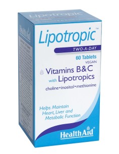 Health Aid Lipotropic Β & C 60tabs - 5019781022045
