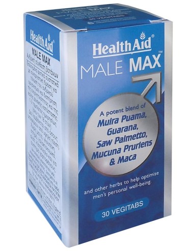 Health Aid Male Max 30tabs - 5019781015450