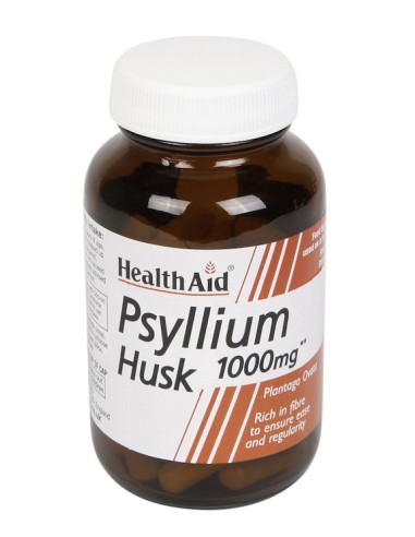 Health Aid Psyllium 1000mg 60caps - 5019781025879