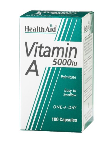 Health Aid Vitamin Α 100caps - 5019781000012