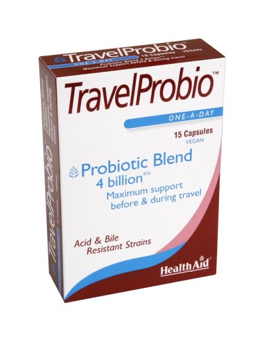 Health Aid Travel Probio 15caps - 5019781010561